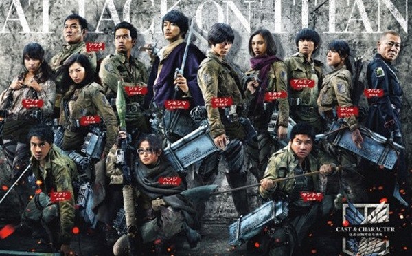 New Live Action Attack on Titan Trailer Released